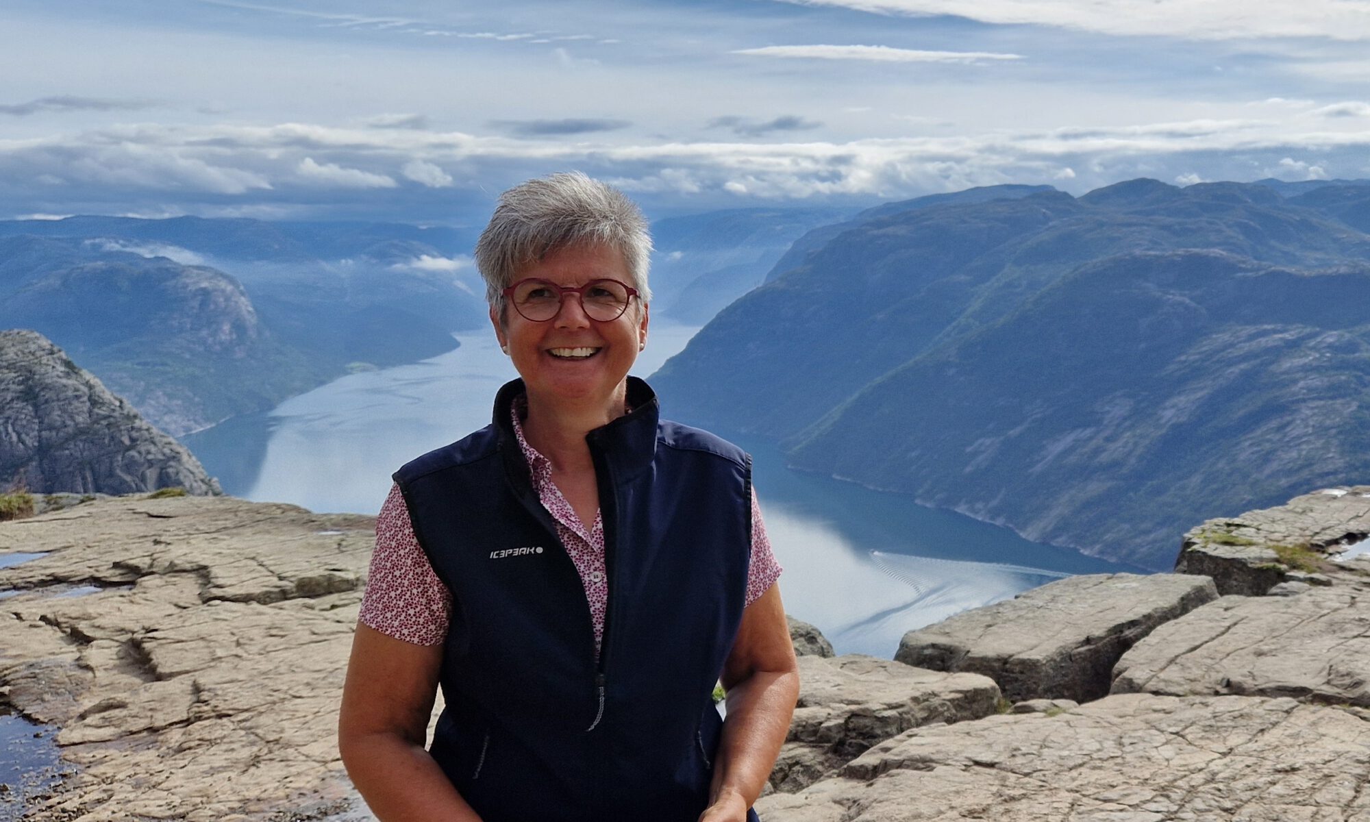 Christiane am Prekestolen